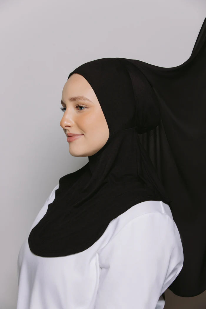 Ninja Pratik Krep Şifon Şal (Mıknatıslı)